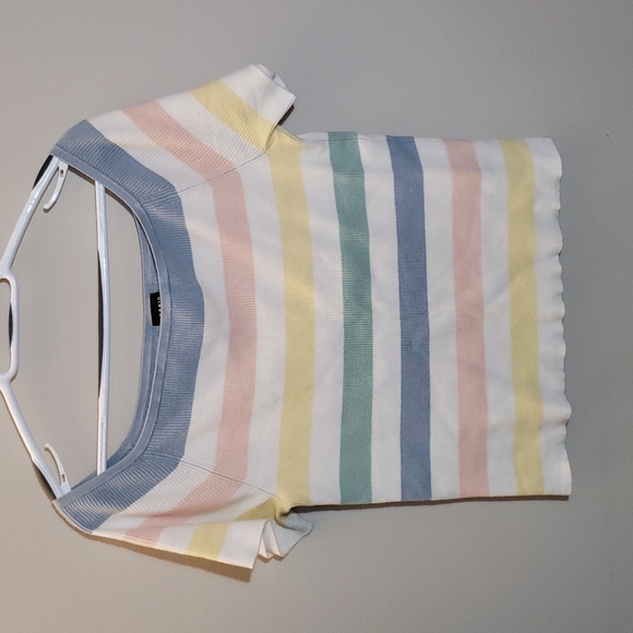 Torrid Ribbed Knit Off Shoulder Top - Picture 4 of 9